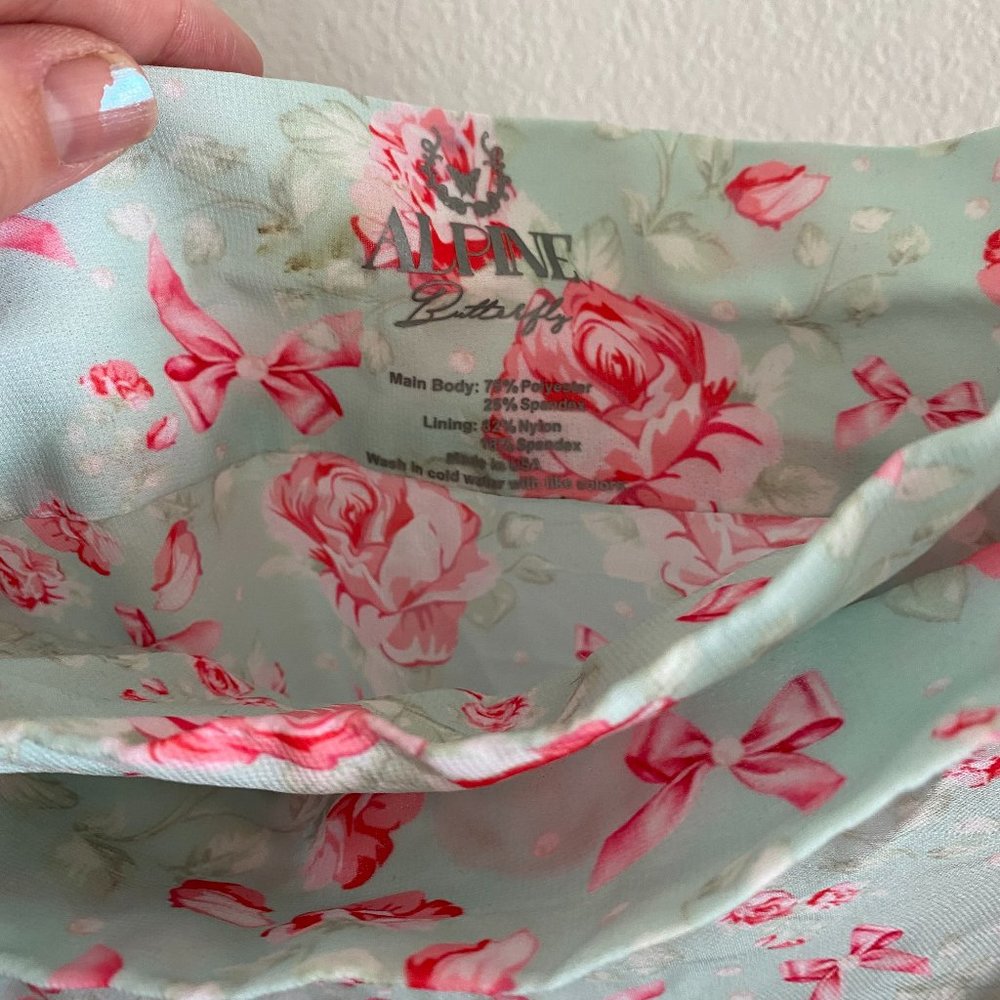 Alpine Butterfly Daydream Wrap Skirt 4X